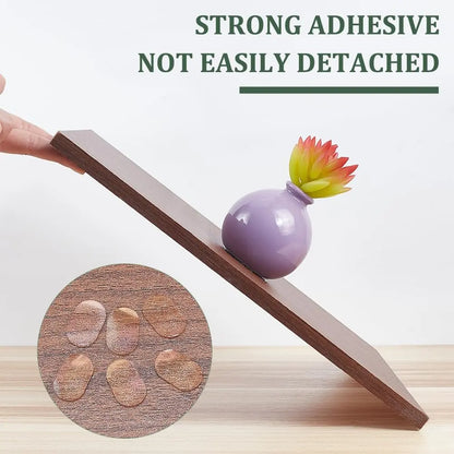 100-2000PCS Clear Gel Glue Pads Double-sided Adhesive Dots Removable Sticky Patch No Trace Wall Hanging Crafts Poster Doll Glue