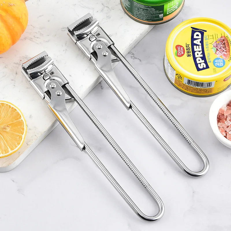 1pc Bottle Opener Multi-Function Under Cabinet Jar Openers Saving Screw Can Opener One Handed Bottle Opener Kitchen Gadget