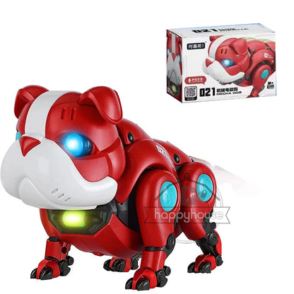 Baby Musical Toys Electronic Walking Moving Mecha Dog for Kids Interactive Toys Voice Control Light Music Toys for Toddler 1 2 3
