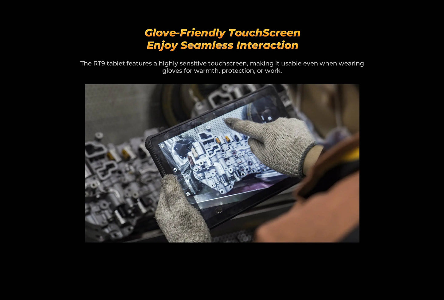 Oukitel RT9 4G Rugged Tablet 10.1" HD Display 24GB RAM 256GB Waterproof Tablet 11000mAh Battery Android 14.0 Tablet PC