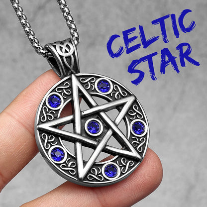 Salomon Masonic Star of David Stainless Steel Men Necklaces Pendant Chain Punk New in For Women Fashion Jewelry Gifts Wholesale