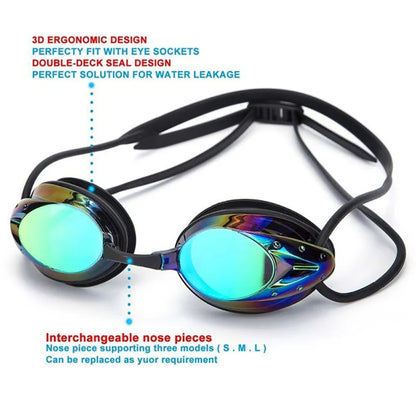 Summer Swimming Glasses Arena Swimming Colorful Racing Game Swimming Anti-fog Glasses