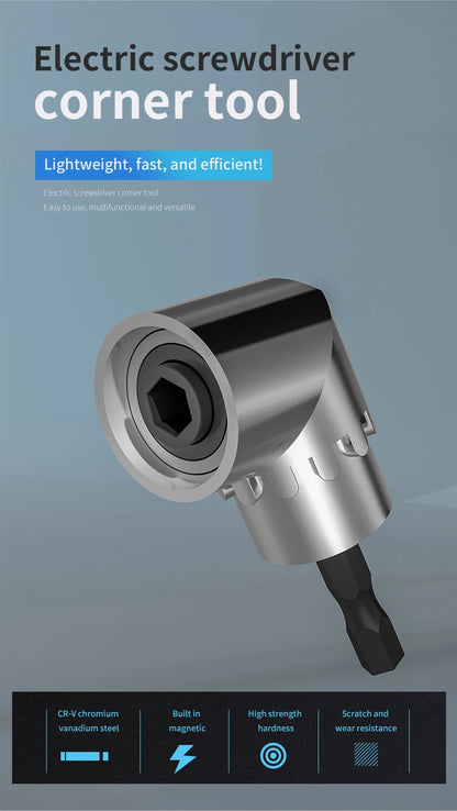 Tool Accessories Screwdriver Head 105 Degree Bend Device Electric Drill Accessories Accessories Extension Parts for Electric