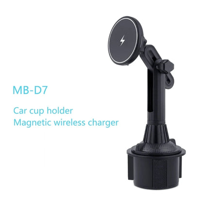 Cup Holder Phone Mount Magnetic  15W Magnetic Car Mount for Phone 14 13