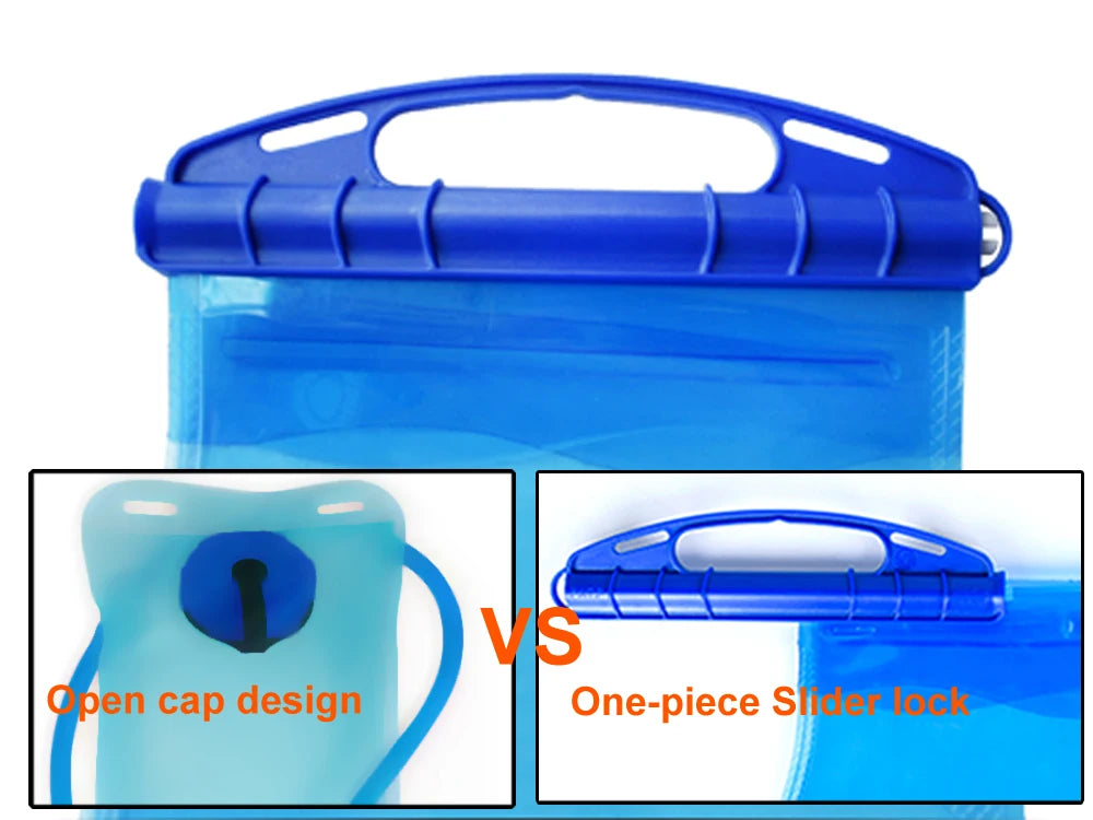 NEWBOLER Water Bladder Water Reservoir Hydration Pack Storage Bag BPA Free - 2L 3L Running Hydration Vest Backpack