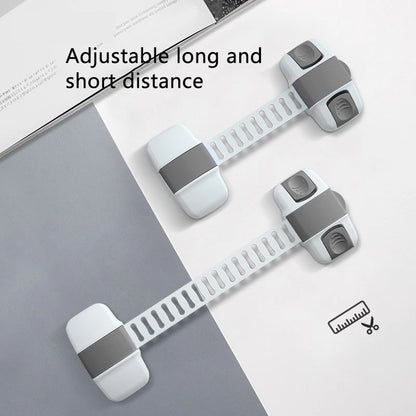1 Piece Multi-Function Child Protection Anti-Pinch Cabinet Refrigerator Plastic Safety Buckle Baby Safety Drawer Door Lock