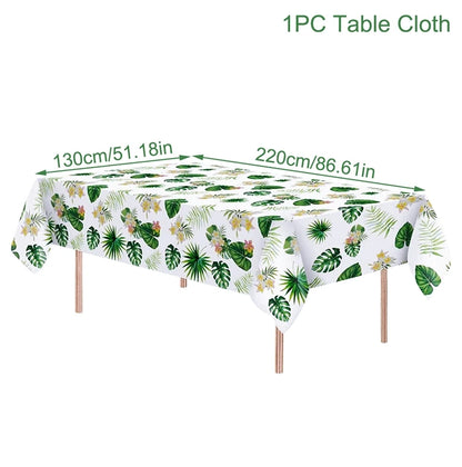 Hawaii Party Luau Flamingo Party Pink Flamingos Decor Pineapple Summer Wedding Party Birthday Girl Hawaiian Party Decor Tropical