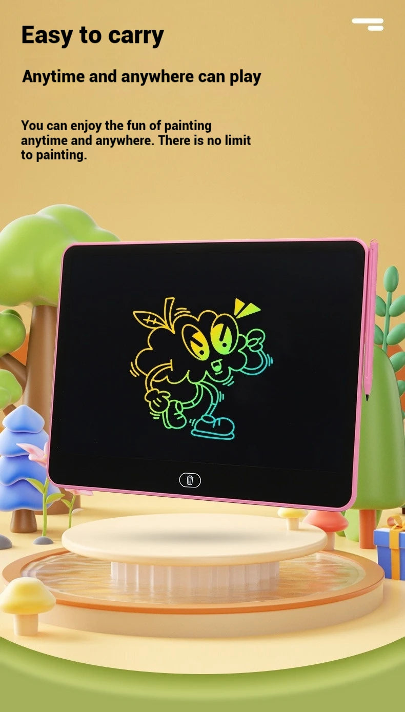 11/16 inch Writing Tablet LCD Screen Drawing Board Digital Graphic Writing Tablets Child Electronic Handwriting Pad Toys Gifts