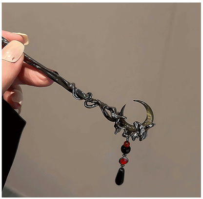 Fashion Women Hair Accessory Unique Design Alloy Hair Stick Suitable Daily Gathering Paired Niche Jewelry Hair Clips Hair Needle