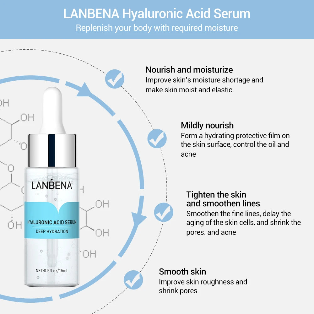 LANBENA Facial Hyaluronic Acid Serum  Skin Care