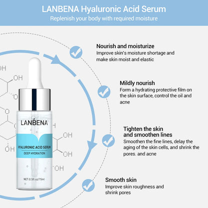 LANBENA Facial Hyaluronic Acid Serum  Skin Care