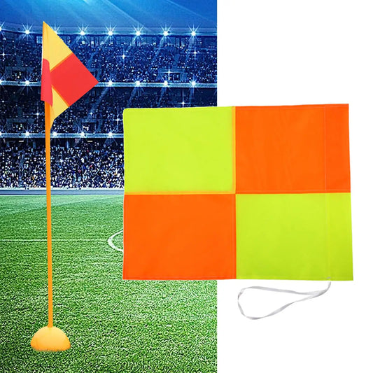 Soccer Corner Flag for Sport Match Field Playing Field Equipment Soccer Pole Flag for Games Competition Sports Football Outdoor