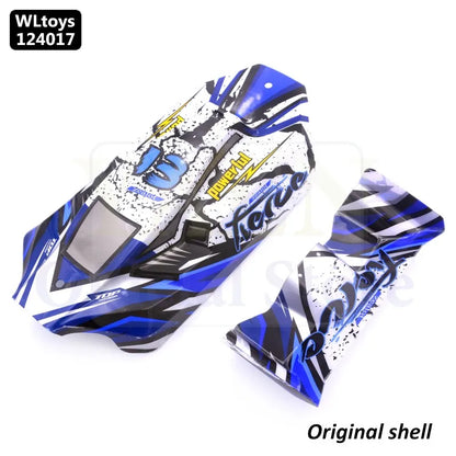 WLtoys 124017 1/12 RC Original Metal Spare Parts Swing Arm C Seat Bottom Motor Differential Gearbox Shock Absorbers Tire