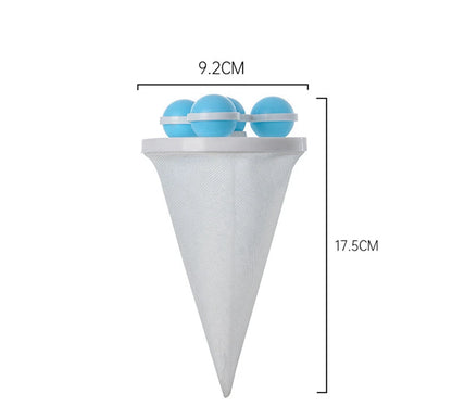 Floating Laundry Ball Kit Reusable Washing Machine Hair Remover Ball Cleaning Lint Fuzz Pet Hairs Clothes Household Product