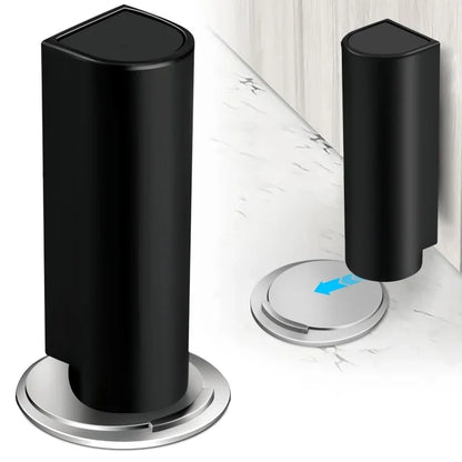Magnetic Door Stoppers Stainless Steel Door Stops Mute Door Holder Keep Door Open No Drilling Door Stop Heavy Duty Door Suction