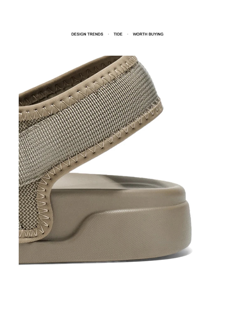 Sandals for men summer breathable cooldown men's outdoor sports leisure soft sole anti slip water wading outdoor beach shoes