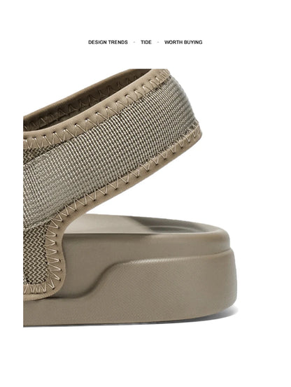 Sandals for men summer breathable cooldown men's outdoor sports leisure soft sole anti slip water wading outdoor beach shoes