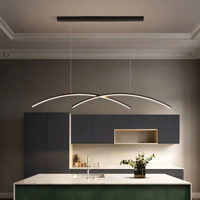 Modern Led Chandelier Light Ceiling Lamp Minimalist Nordic Living Room Dining Room Study Decorative Lamps