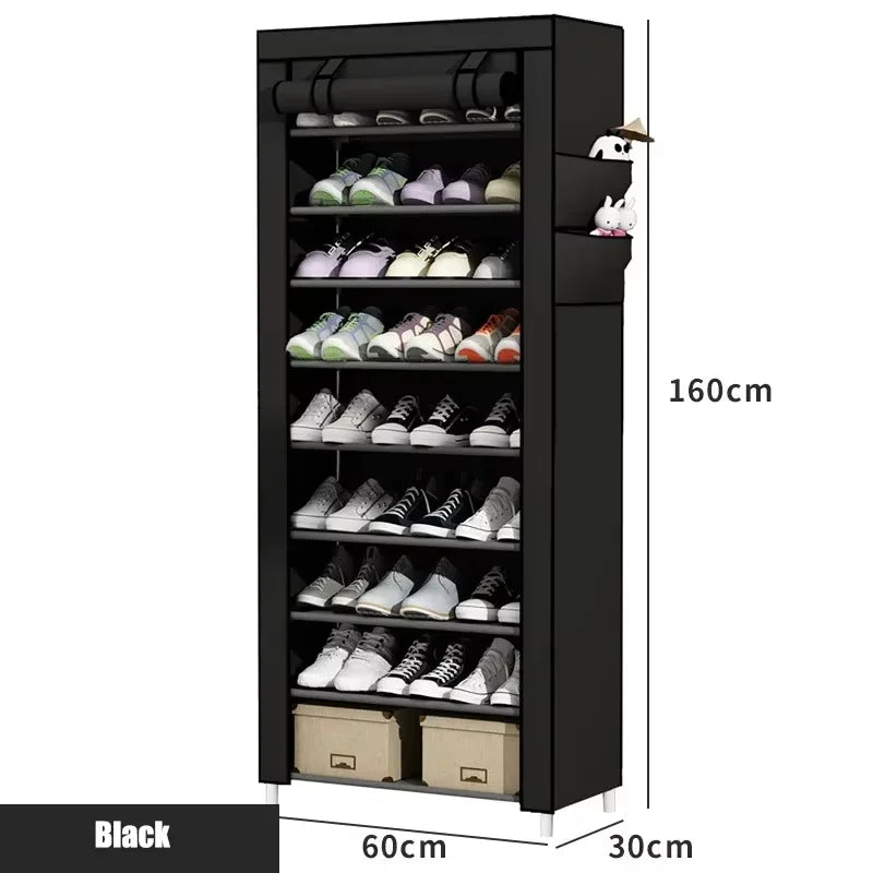 Multi-story dormitory simple cabinet home simple shoe rack space saving and economy new home dustproof shoe cabinet