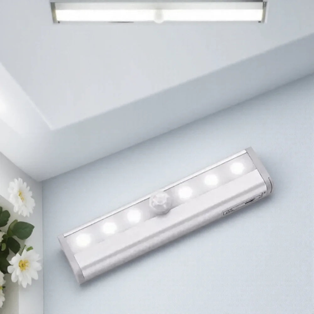 LED Under Cabinet Night Light Motion Sensor Lamp for Closet Stairs Kitchen Wardrobe Cupboard Bed Lighting Home Decor
