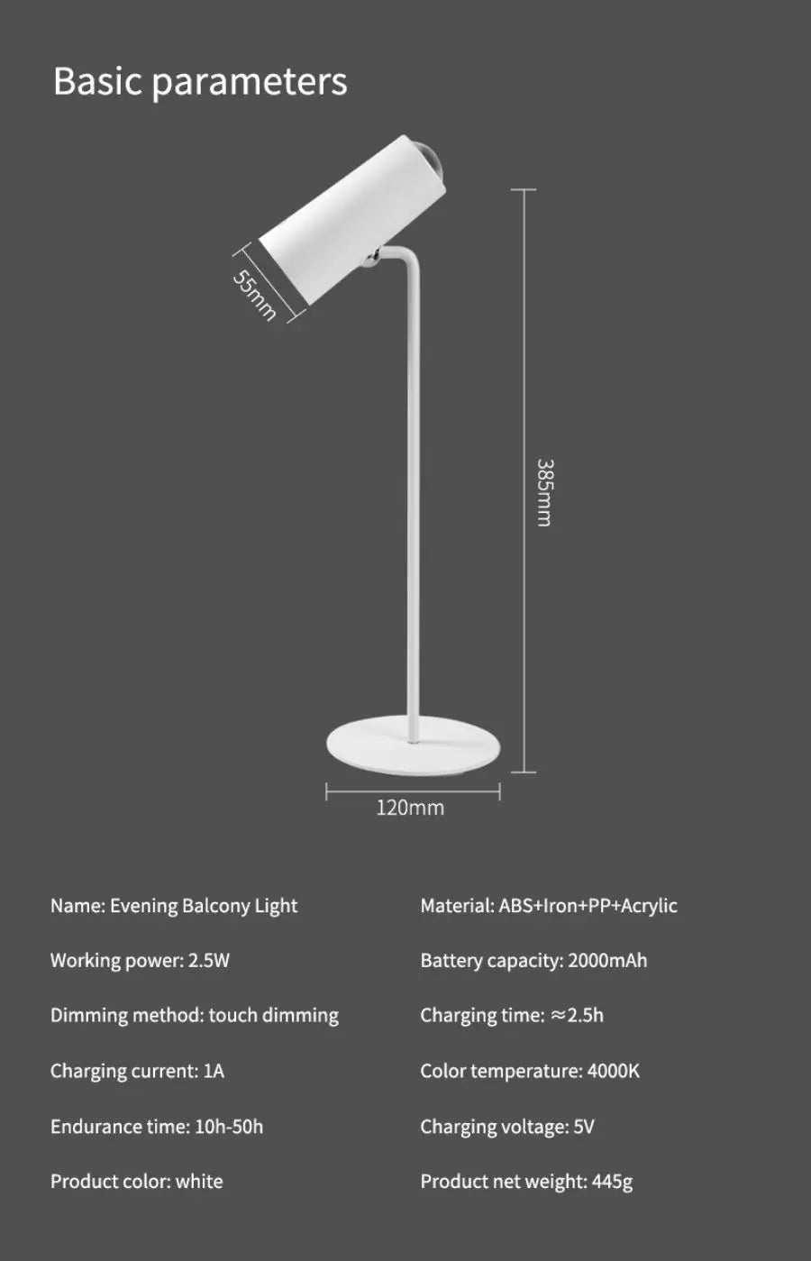 LED Table Lamp for Study Eye Protection USB Touch Dimming Reading Light Flashlight Bedroom Bedside Decor Photo Sunset Desk Lamps