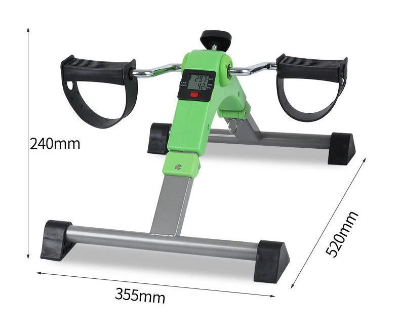 Pedals Exercise Bike Portable Mini Exercise Bike Bodybuilding Machine Elderly Rehabilitation Leg Arm Trainer Bicycle
