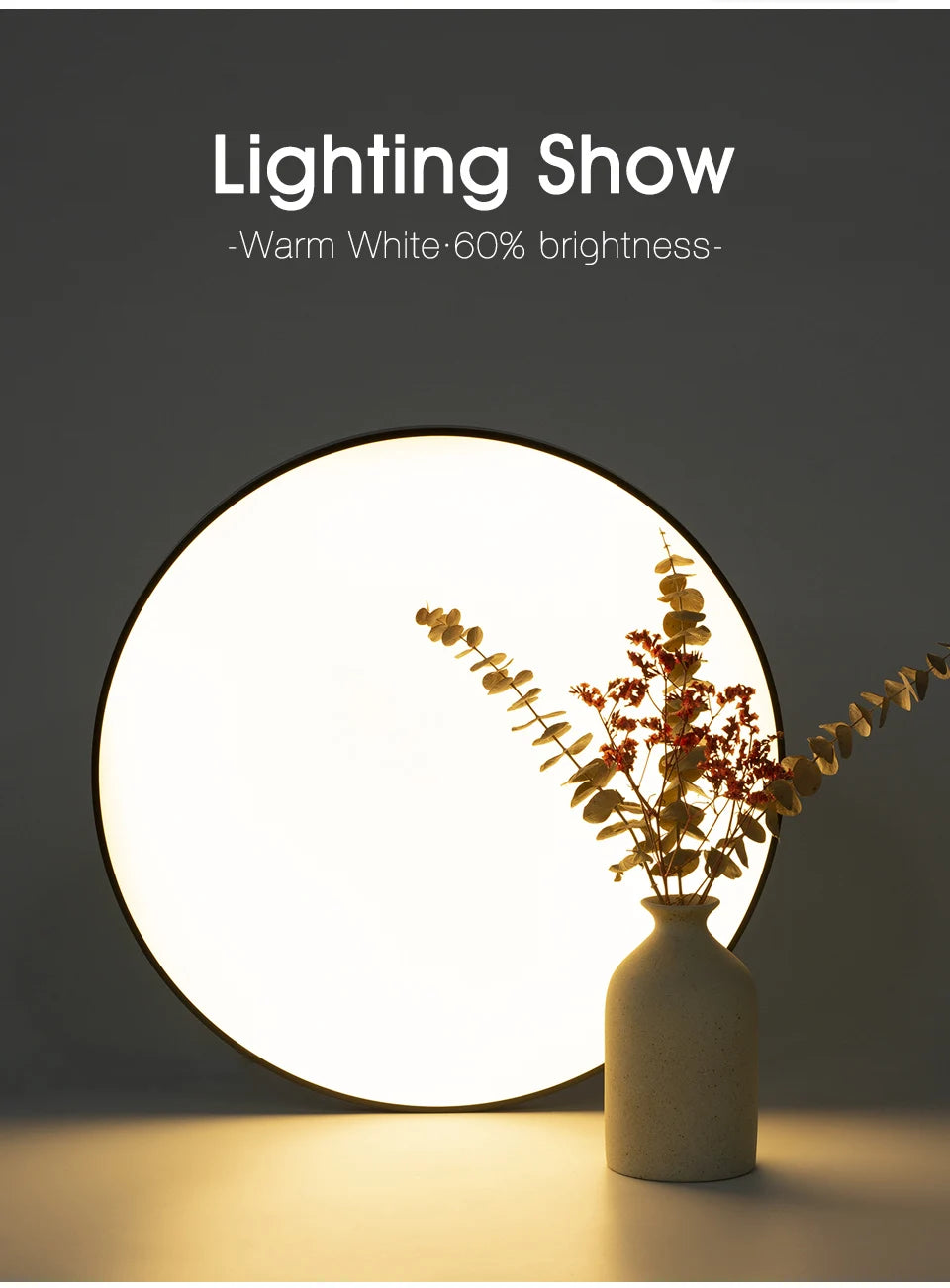 Smart LED Ceiling Light APP Luster Remote Control Appliance 36W 50W 80W interior Home Decor Fixture Bathroom Bedroom