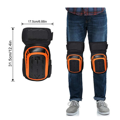 1Pair Knee Pads for Floor Work,Construction Knee Pads,Heavy-Duty Knee Pads Work for Men/Women, Comfortable Knee Pad for Flooring