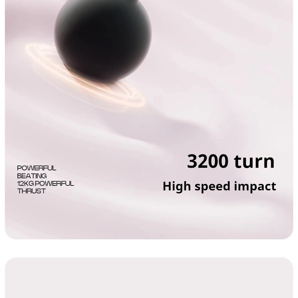 Mini Massage Gun Deep Tissue Muscle Relief Electric Portable for Home Gym Sports Recovery Rechargeable Tool