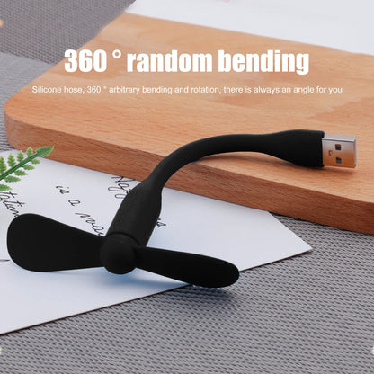 Flexible Portable Mini Fan for Power Bank Notebook Computer Summer Travel Cooling Cooler Mobile Phone USB Gadgets Fans