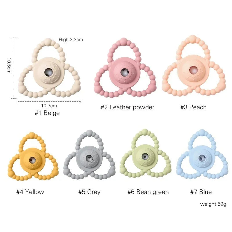 Baby Silicone Teethers Animal Food Grade Silicone Baby 0-12 Toys Silicone Teeth Grinding Stick Newborn Pacifier Accessories Toys