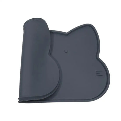 Silicone Pet Feeding Dog Cat Bowl Food Mat Non-Stick Waterproof Pet Food Feeding Pad Puppy Feeder Tray Water Cushion Placemat