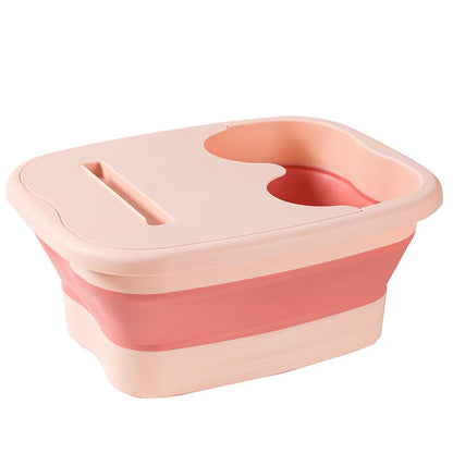 Footbath Massage Bucket Spa Foot Bath Bucket Household Soaking Bucket Folding Basin Sauna Bathtub Pedicure Foldable Bath Bathtub