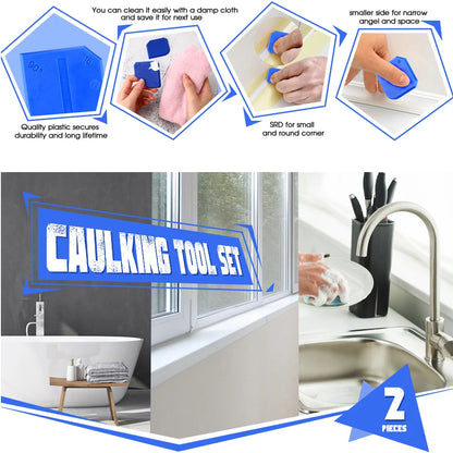 Finishing Caulking Tools Versatile Silicone Glass Cement Scraper Cleaning Hand Spatula Tool Professional Sealant Spreading