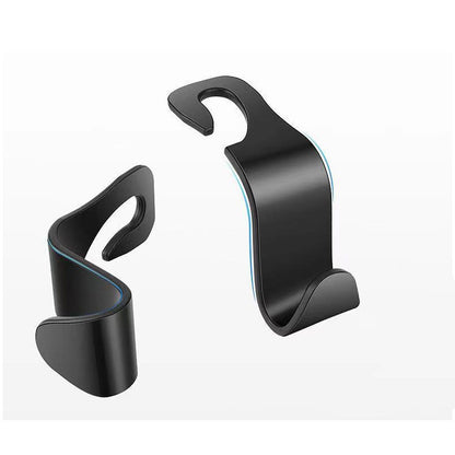1pc Headrest Mount Storage Car Seat Back Hooks Hangers Universal Hooks