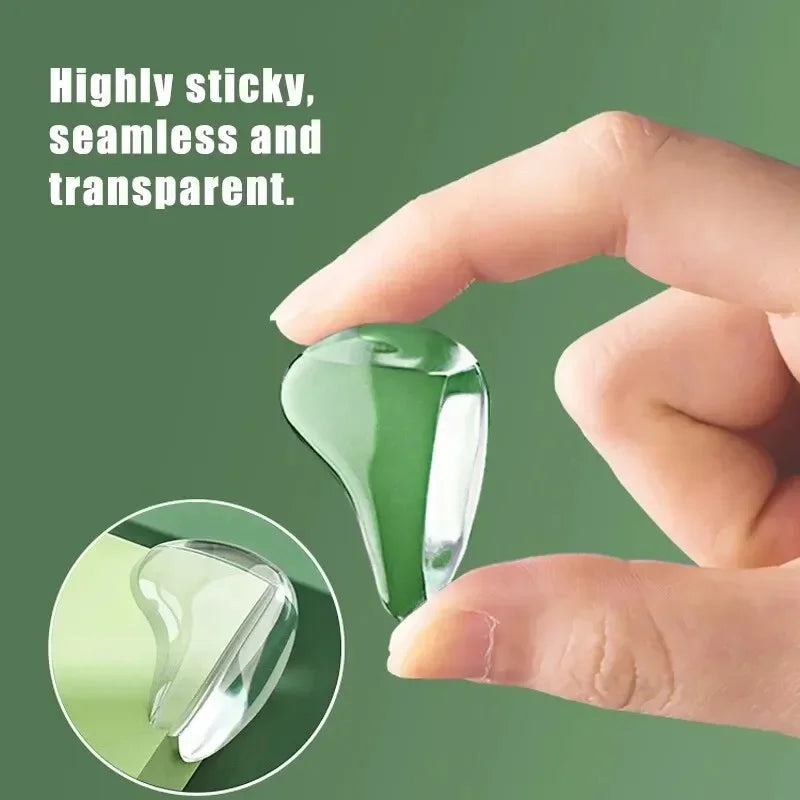 10PCS Clear Anti-collision Coffee Table Furniture Corner Protectors Soft Corner Sheathing Living Room Decor