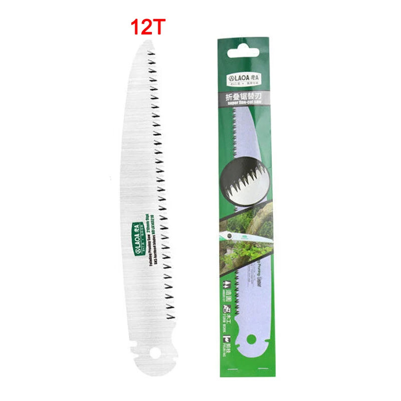 LAOA Quick folding saw, adjustable angle, waist hanging hand saw, woodworking saw, camping saw, hand board garden saw