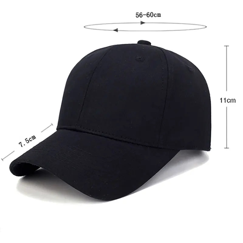Solid Color Baseball Cap Men Cap Outdoor Fashion Design and high Quality Sun Hat