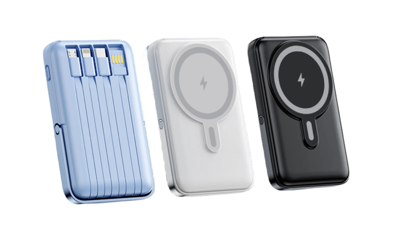 PD 20W Fast Charging 10000mAh Portable Phone Charger Power Station Power Bank Magnetic  Wireless Charger  Power bank