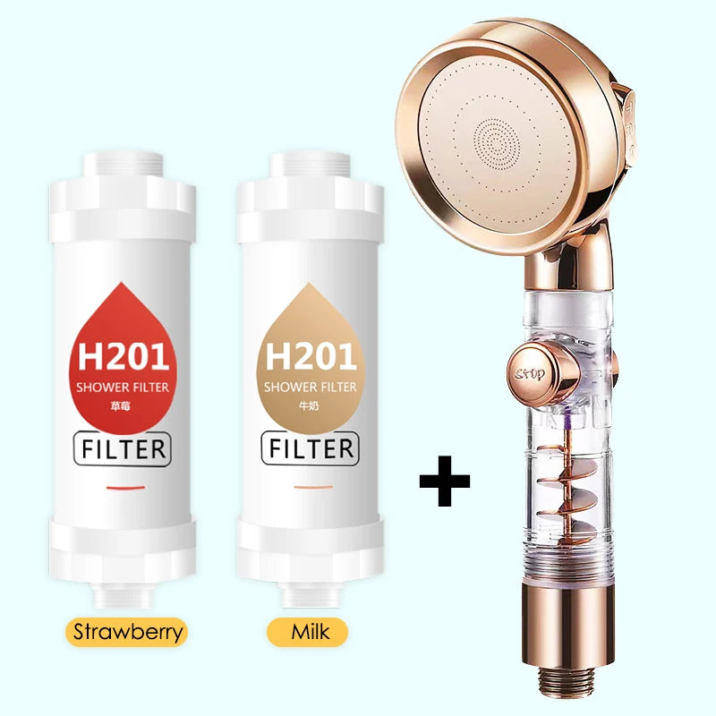 Vitamin C Shower Head Filter,Scented Bathing Shower Filter,Chlorine Removal Water Softener ,Natural Vitamin C Shower Filter