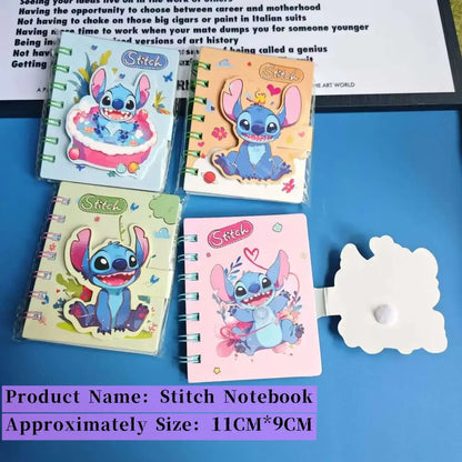 New Stitch Notebook Cute Anime Cartoon School Supplies Portable Diary Fashion Office Supplies Coil Book Children Holiday Gift