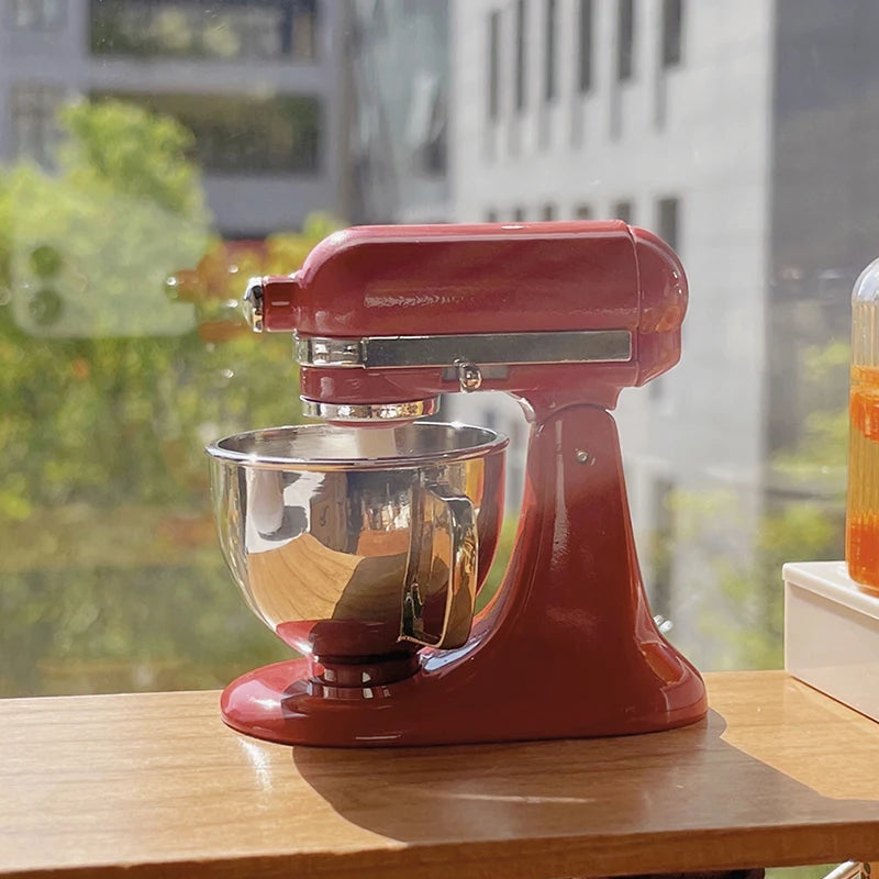 1:6 Dollhouse Miniature Blender Multifunction Mixer Chef Machine Cuisine Machine Kitchen Appliances Cooking Utensils Model Toy