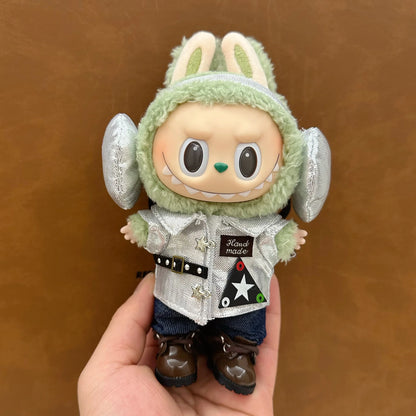 Labubu Baby Clothes 17cm Labubu Clothes Blind Box Doll Skirt Set Cute Dress Up Toy Festival Gift Birthday Gift Cute Party Gift