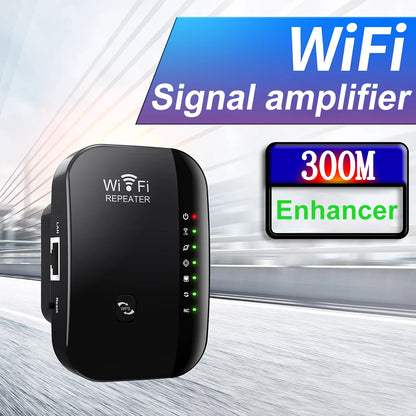 Wireless WIFI Repeater 2.4G Router 300Mbps Wifi Range Extender Wi-Fi Signal Amplifier 802.11N Network Card Adapter for PC