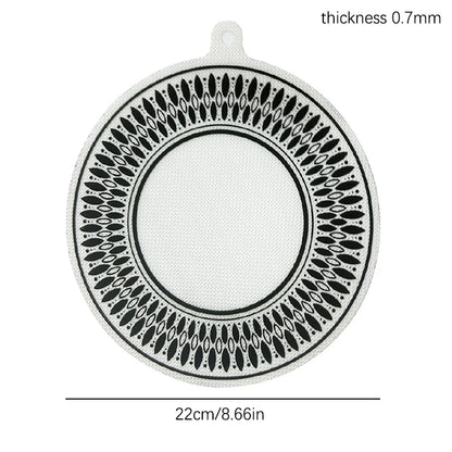 1PCS Induction Cooktop Mat Cooktop Scratch Protector For Induction Stove Multifunctional Silicone Mats For Air Fryer Liners