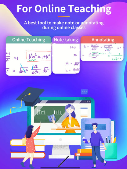 2025 Graphics Drawing Tablet Ultra-thin Art Creation Sketch Digital Tablet with Battery-free Stylus 8192 Levels Pressure