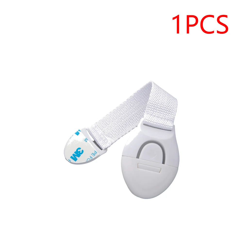 1-10pcs Child Safety Cabinet Lock Baby Security Protection Drawer Door Cabinet Lock Plastic Protection Kids Safety Door Lock