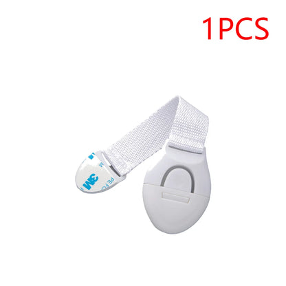1-10pcs Child Safety Cabinet Lock Baby Security Protection Drawer Door Cabinet Lock Plastic Protection Kids Safety Door Lock
