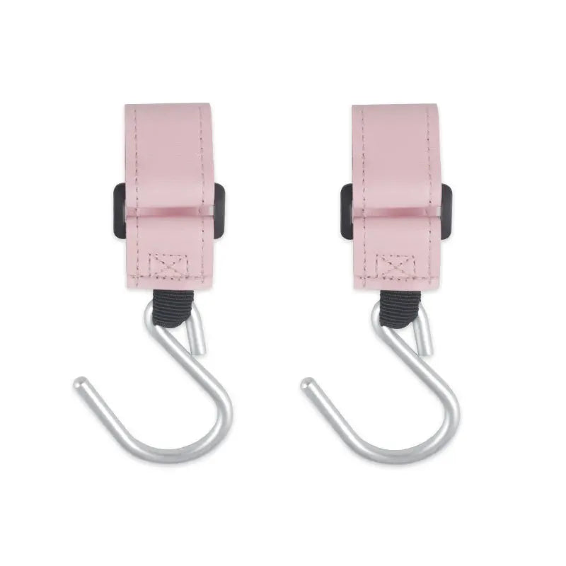 Baby Stroller Hooks 2Pcs Leather Hook  for Hanging Diaper Bags Kindergarten Universal Accessory