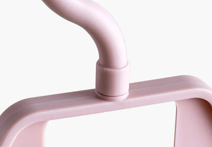 3/6Pcs Pants Skirts Non-slip Clips Hanger Wardrobe Attachable Clothes Organizer Household Space-saving Trousers Drying Racks